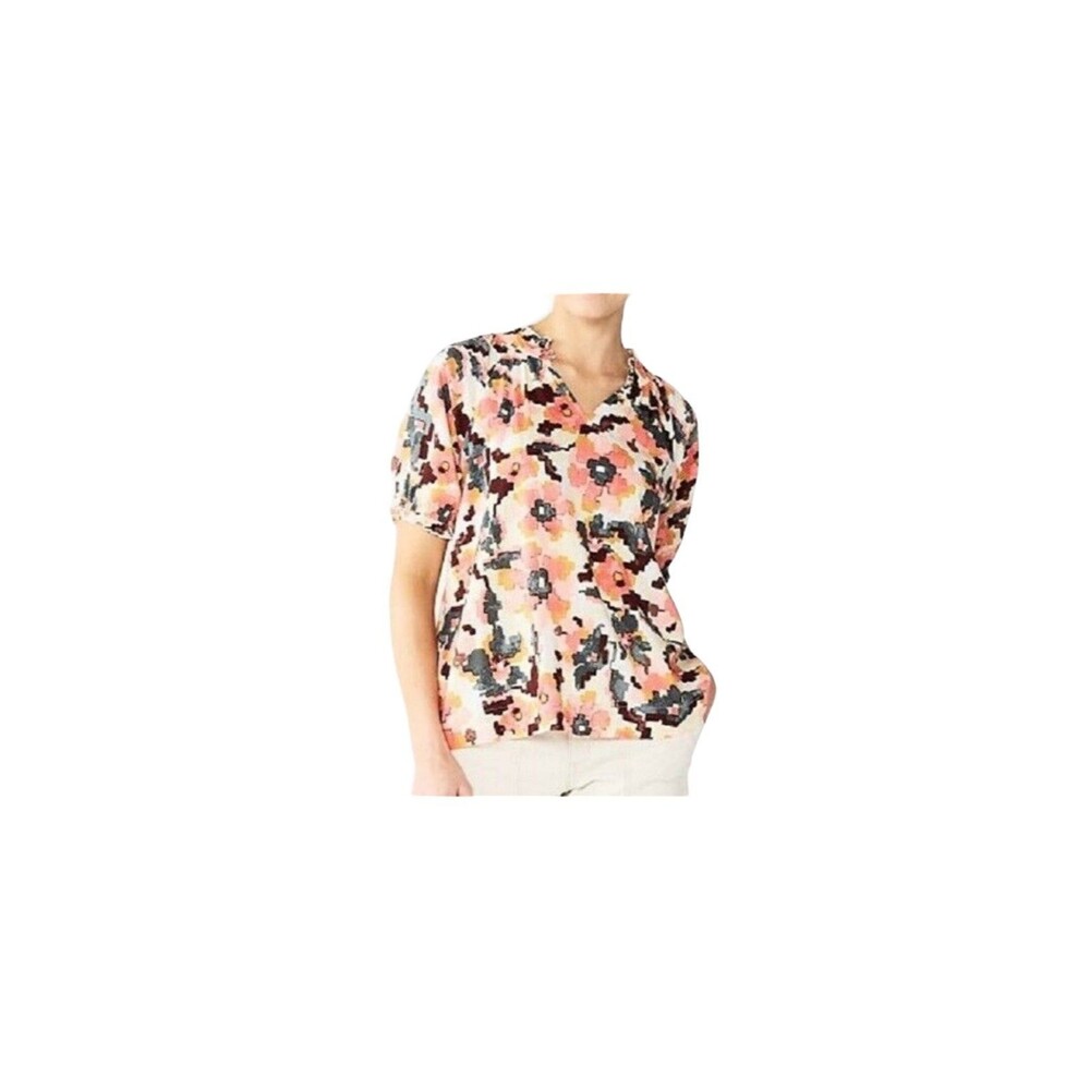 womens‎ sonoma blouse xxl  flowers